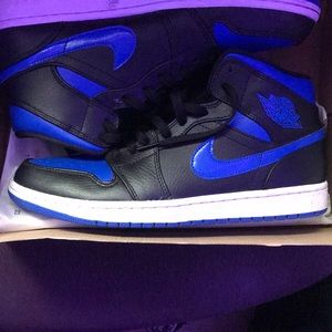 Jordan 1 Royal blue and black